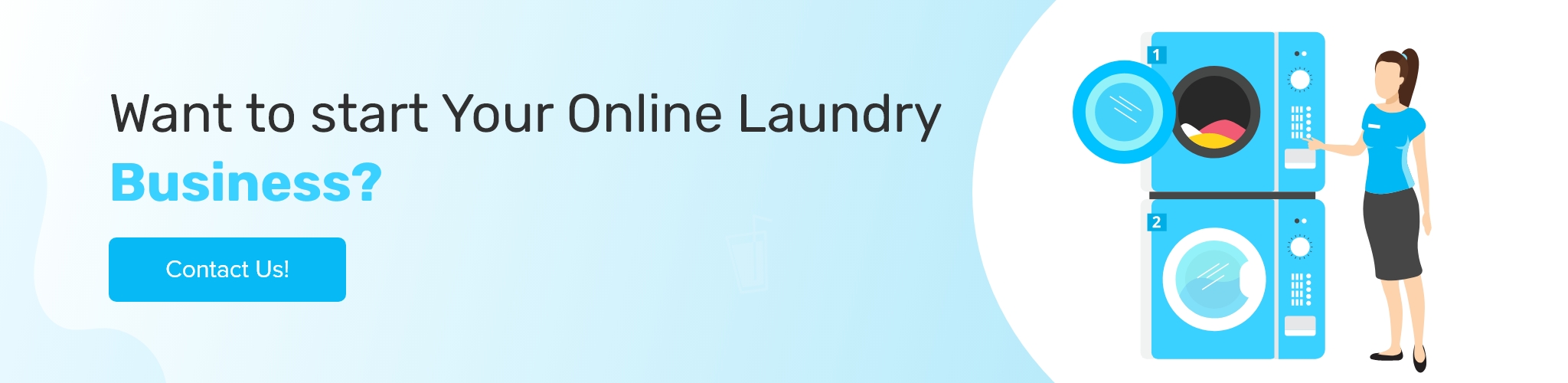 online laundry business cta