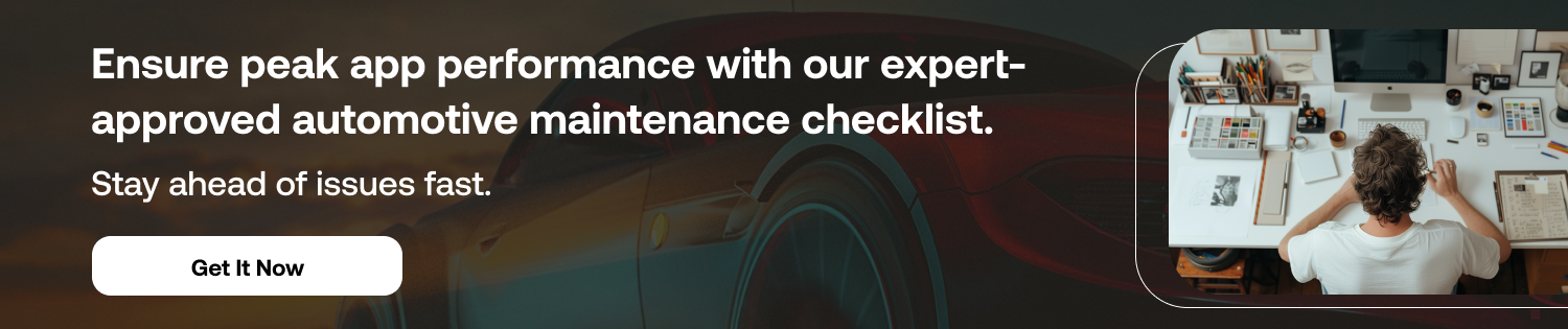  Automotive App Maintenance Checklist What to Look for During Updates cta