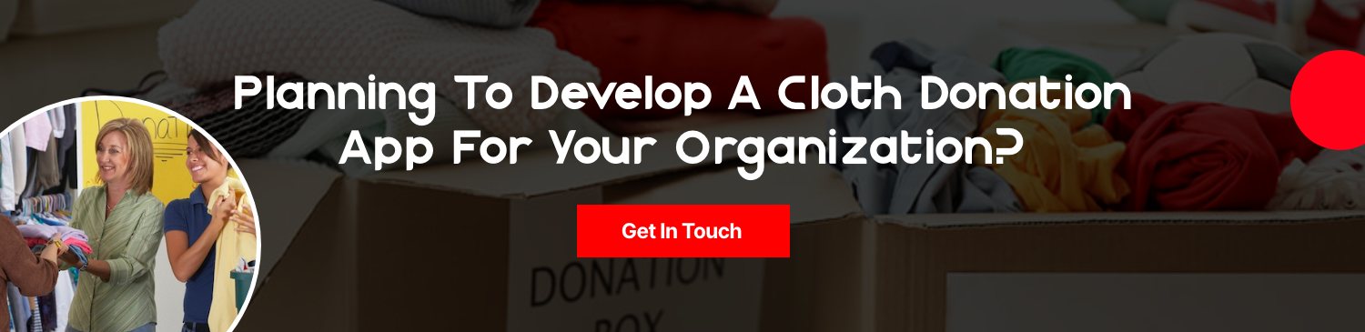 Cloth Donation App Development