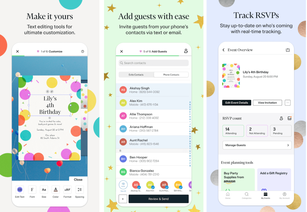 Steps To Build An App Like Hobnob Invitation Maker App