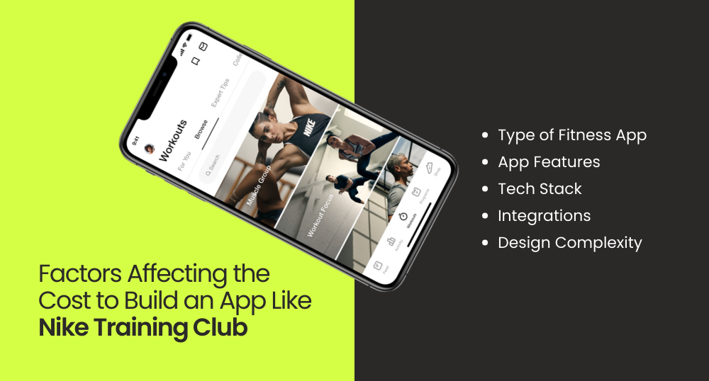 Factors Affecting the Cost to Build an App Like Nike Training Club