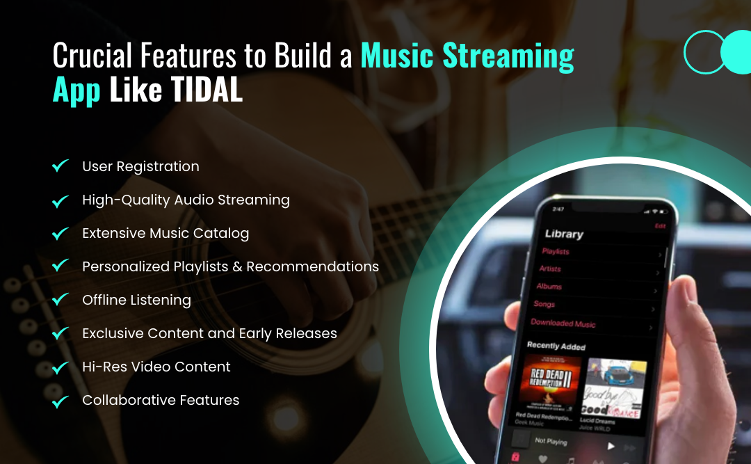 Build A Music Streaming App Like TIDAL