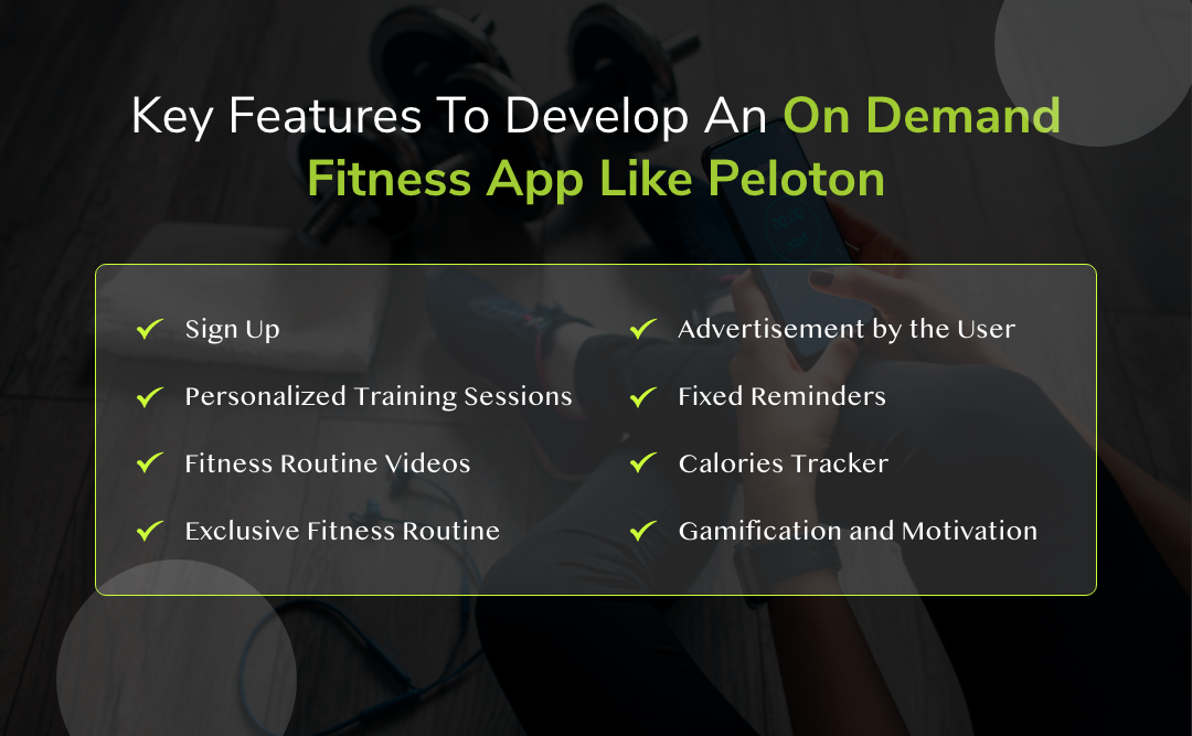 Develop an On Demand Fitness App Like Peloton