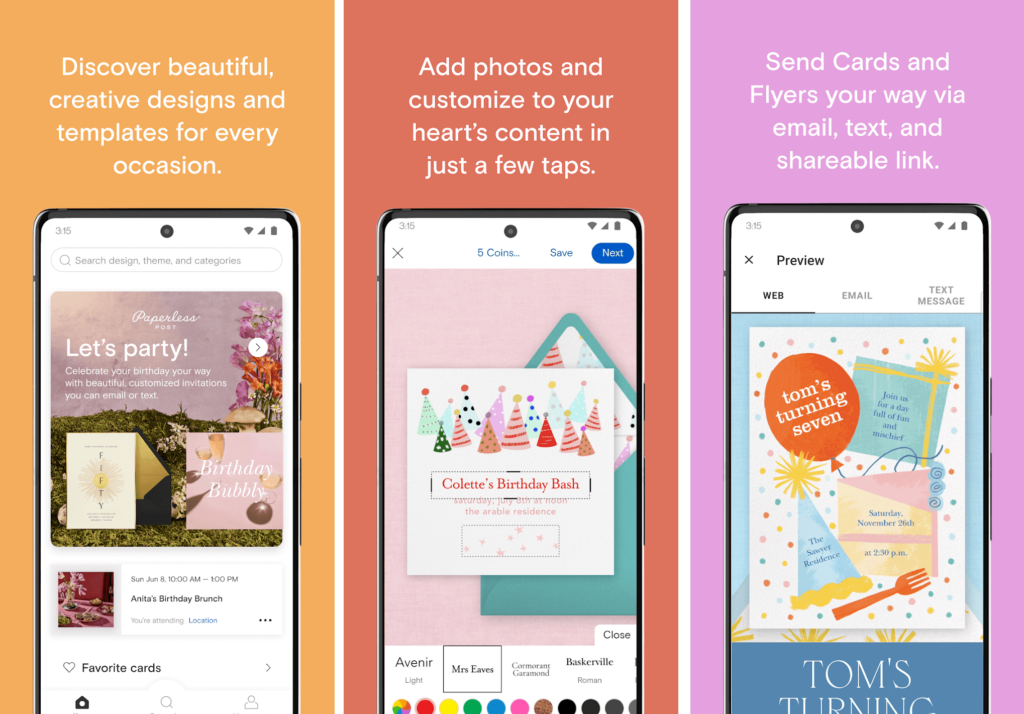 Steps To Build An App Like Hobnob Invitation Maker App