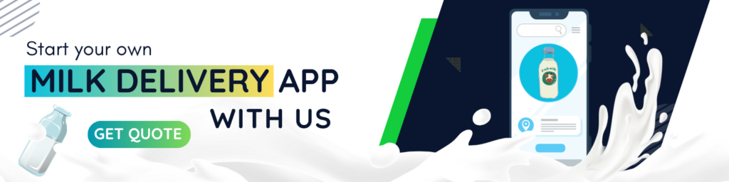 Milk Delivery App CTA