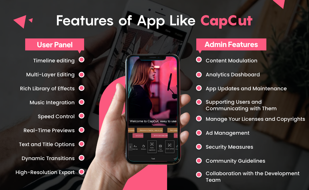 Must-Have Features of App Like CapCut