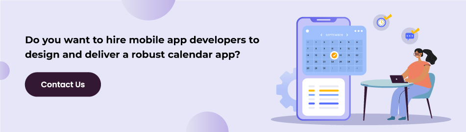 calender app cta