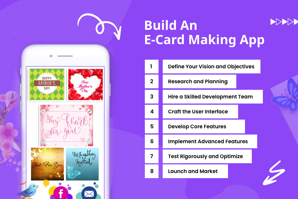Build An E-Card Making App
