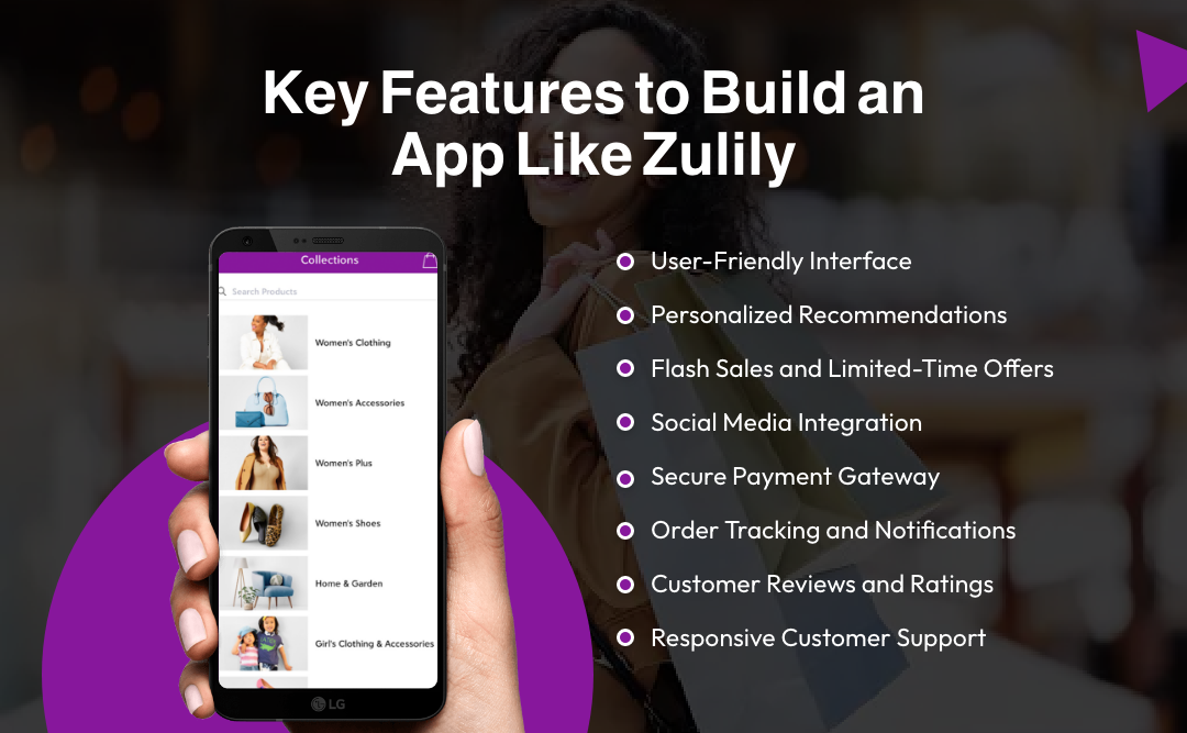 Key Features to Build an App Like Zulily
