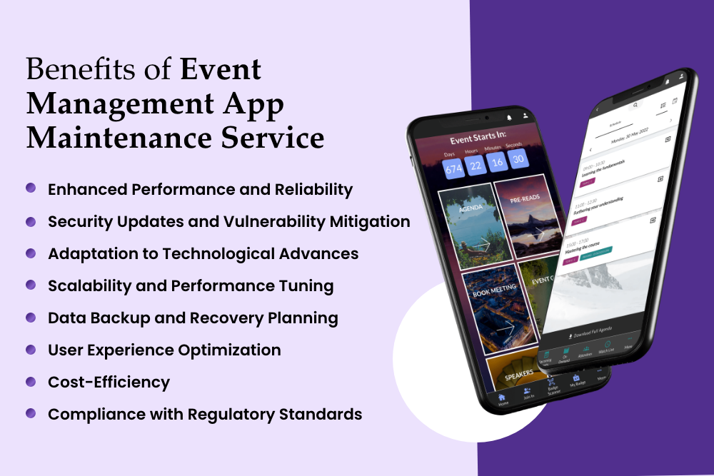 Benefits of Event Management App Maintenance Service