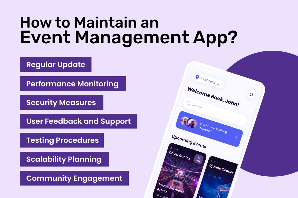 How to Maintain an Event Management App