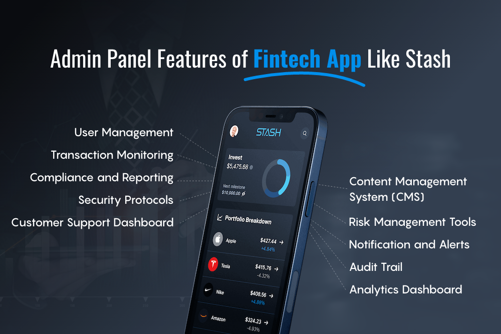 Develop An Fintech App Like Stash