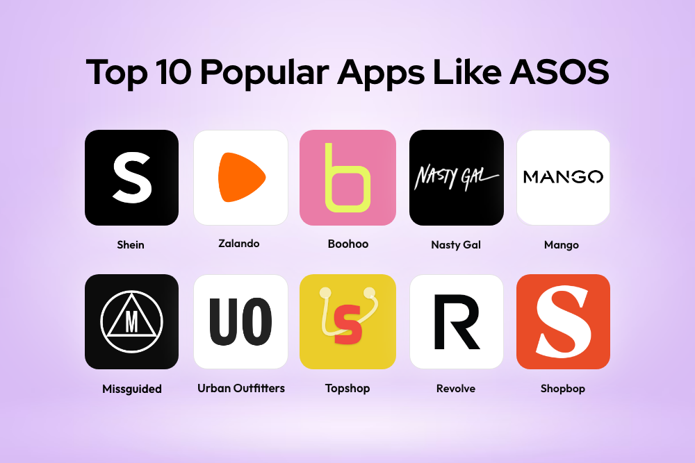 Top 10 Popular Apps Like ASOS