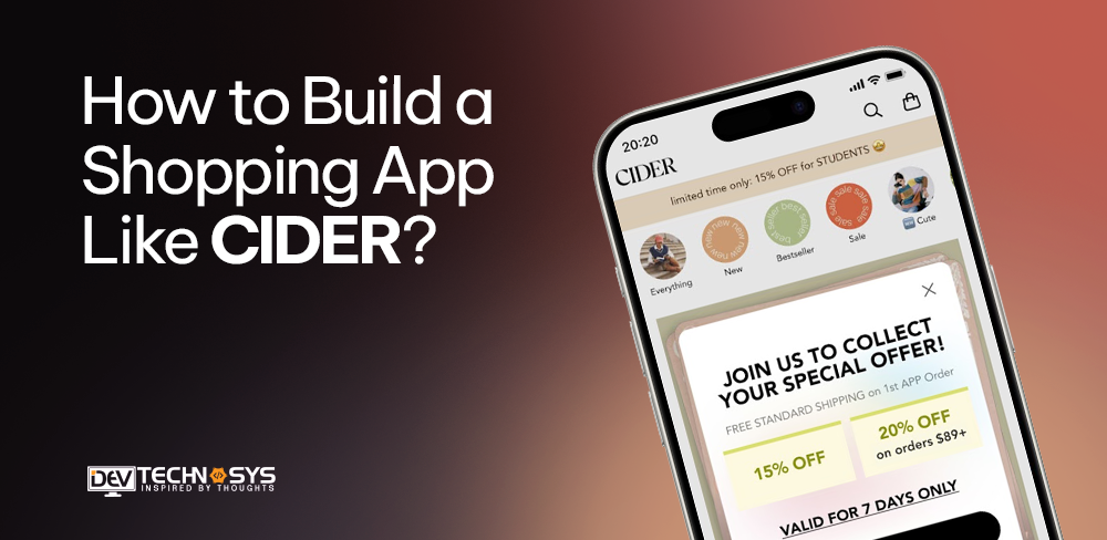 How to Build a Shopping App Like CIDER?