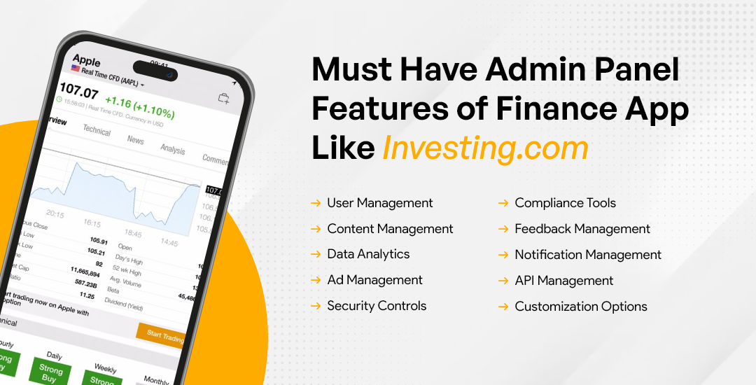 Develop an App Like Investing.com