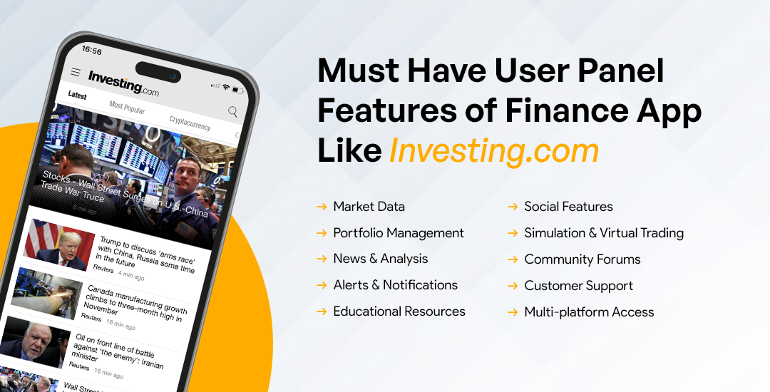 Develop an App Like Investing.com