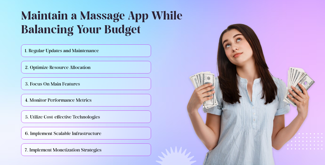 Maintain a Massage App While Balancing Your Budget