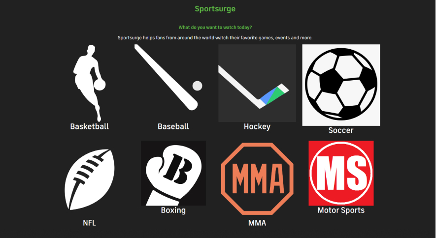 Sportsurge app