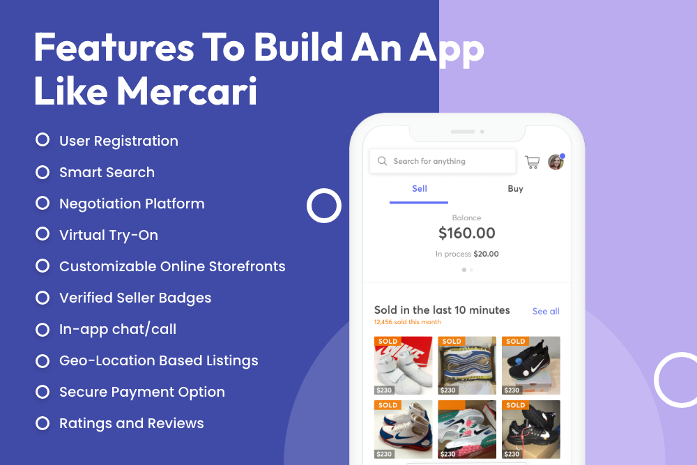 Unique Features To Build An App Like Mercari
