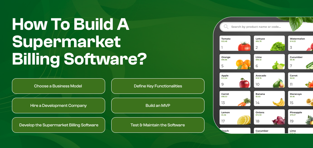 How To Build A Supermarket Billing Software