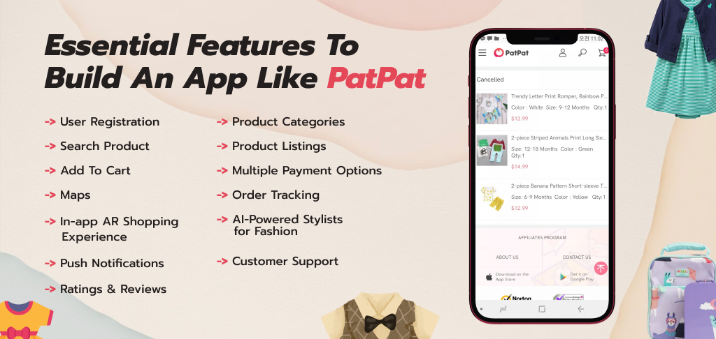 Build An App Like PatPat