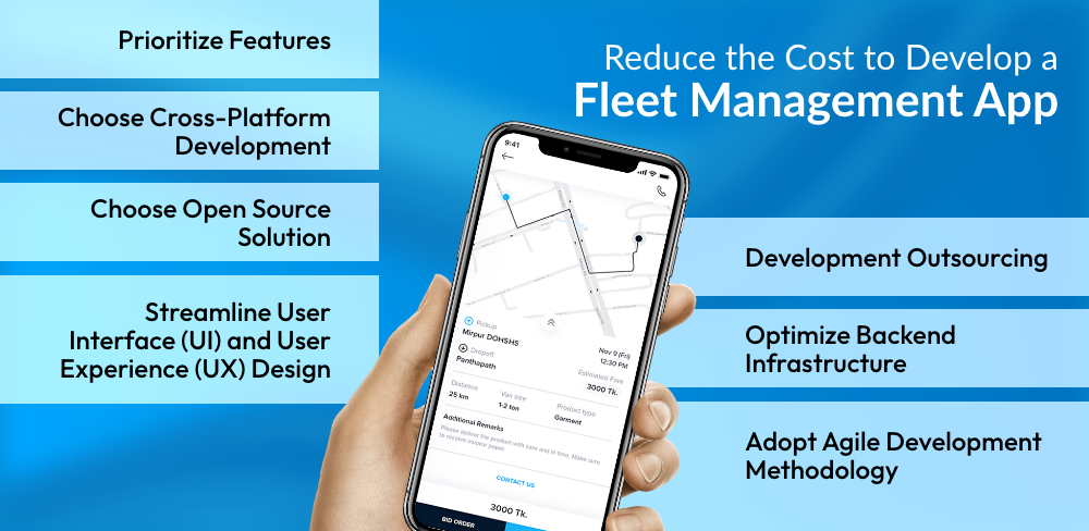 Reduce the Cost to Develop a Fleet Management App