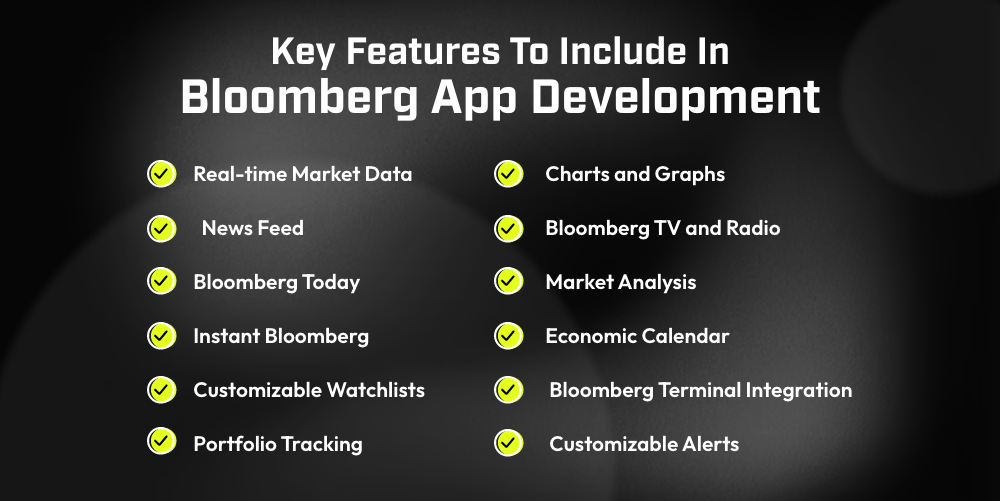 Build An App Like Bloomberg