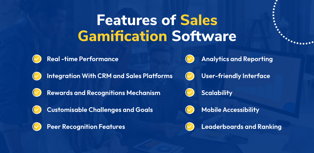 Essential Features of Sales Gamification Software