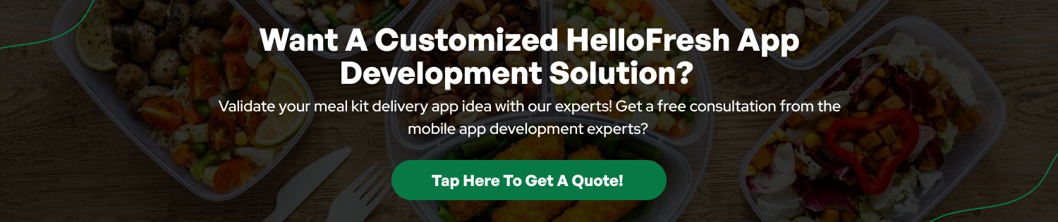 develop an app like hellofresh