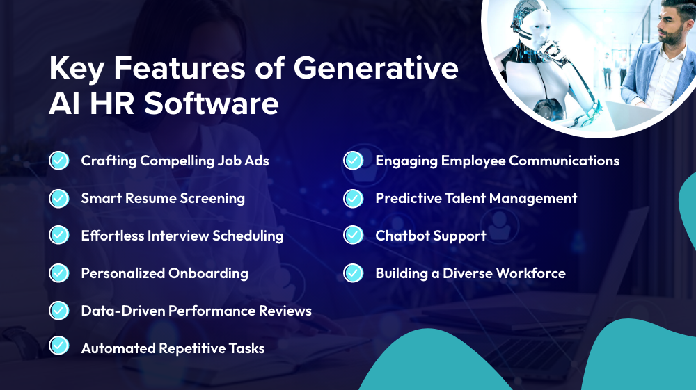 Key Features of Generative AI HR Software