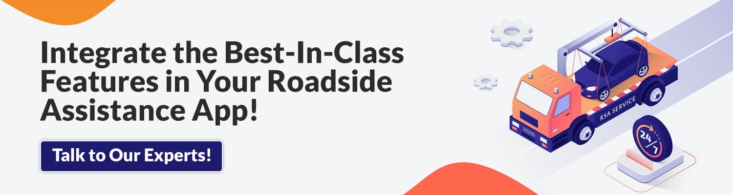 Roadside Assistance App CTA