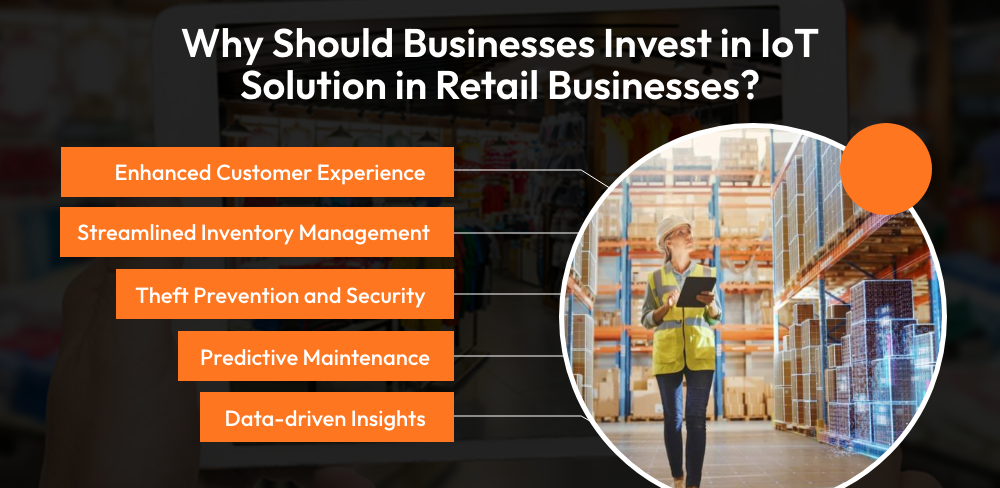 Why Should Businesses Invest in IoT Solution in Retail Businesses