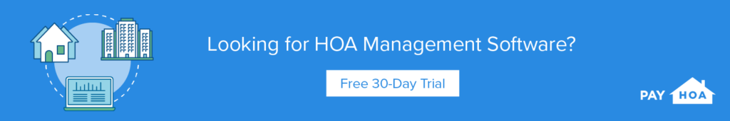 HOA Management software development cta