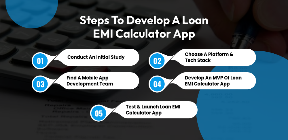 Steps To Develop A Loan EMI Calculator App