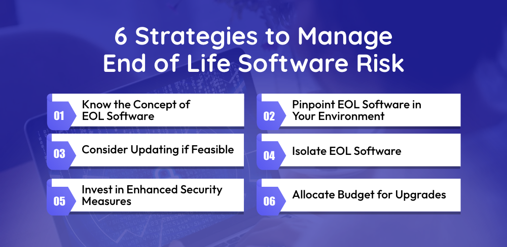 Strategies to Manage End of Life Software Risk