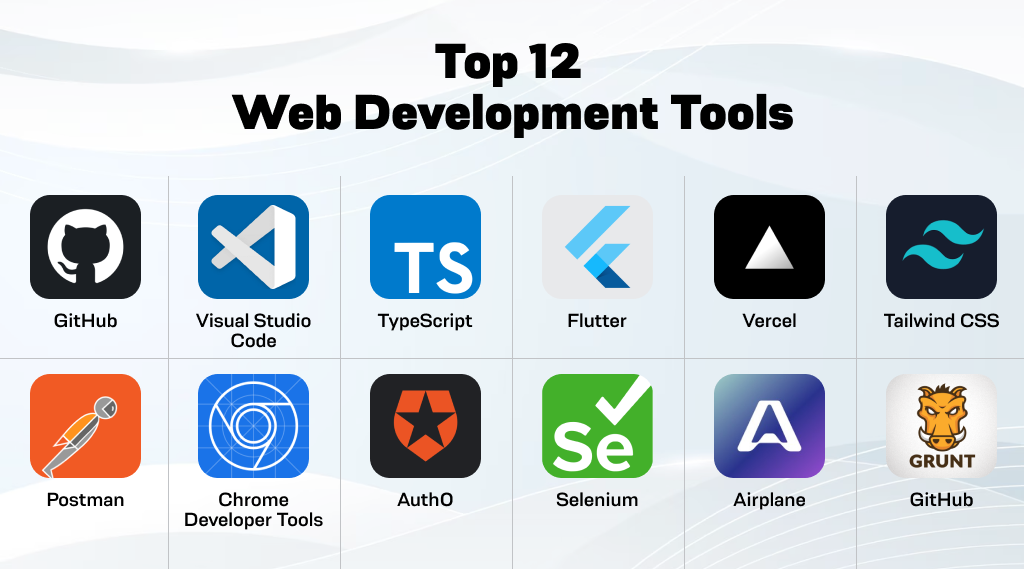 Top 12 Web Development Tools