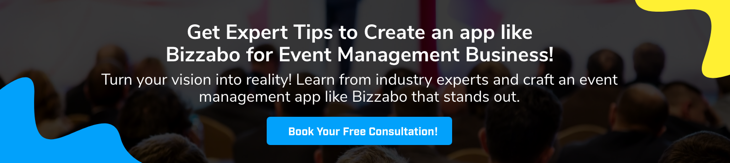 create event management app like bizzabo