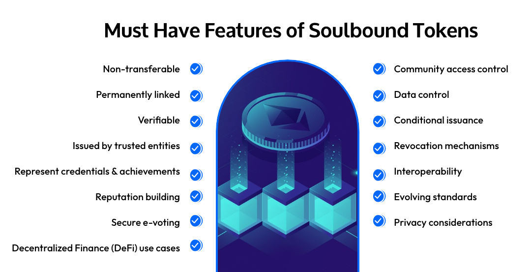 Features of Soulbound Tokens