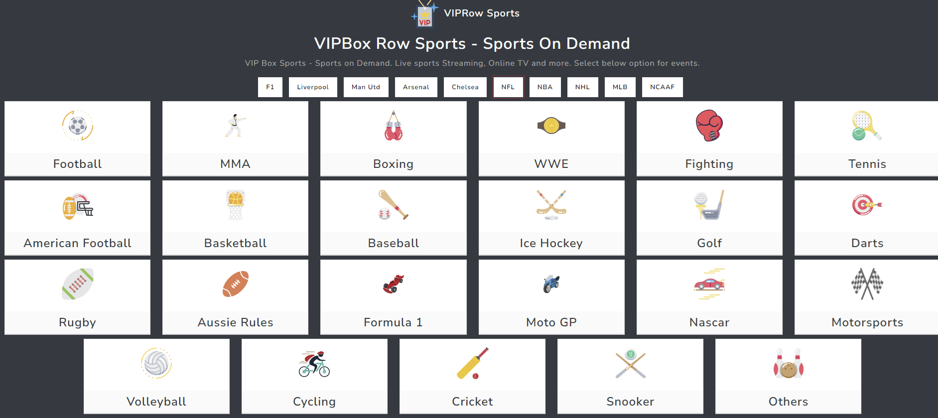 VIPRow Sports