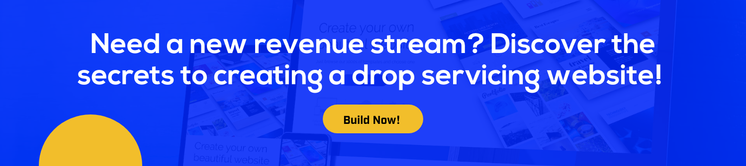 Create A Drop Servicing Website