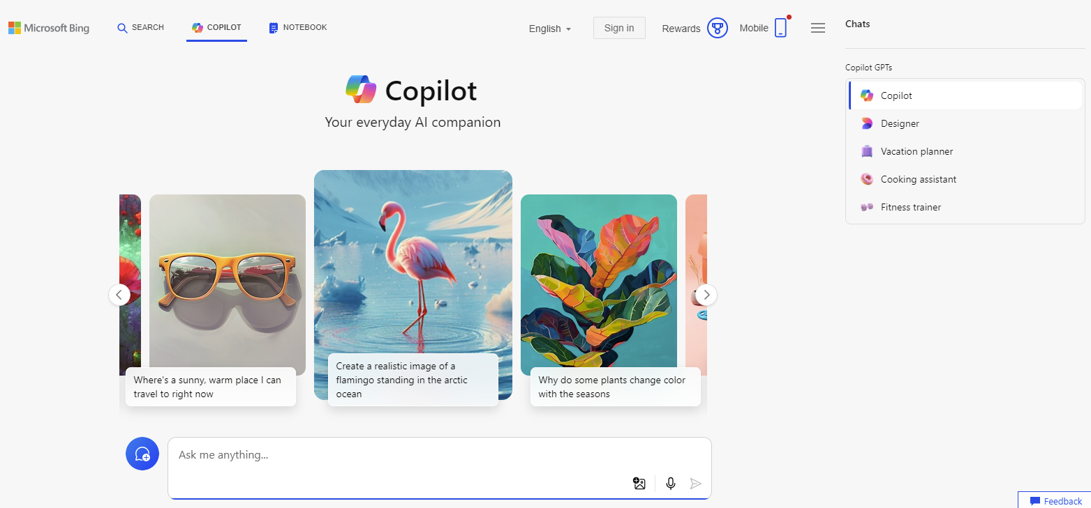Bing AI Dev Technosys
