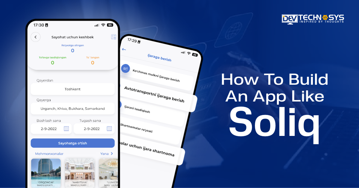 How to Build an App Like Soliq: An App for Tax Payers