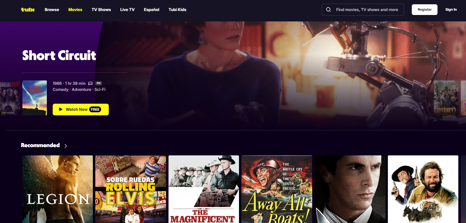 Tubi TV Dev Technosys