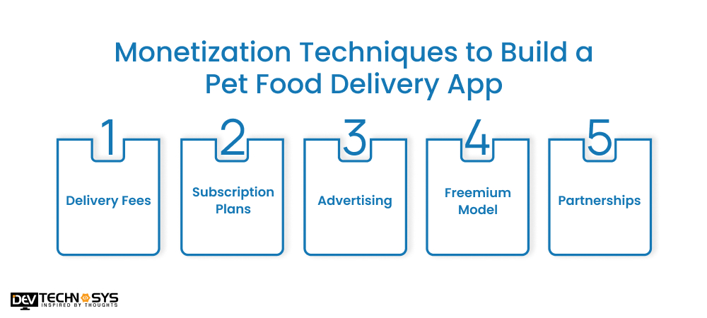 5 Monetization Techniques to Build a Pet Food Delivery App