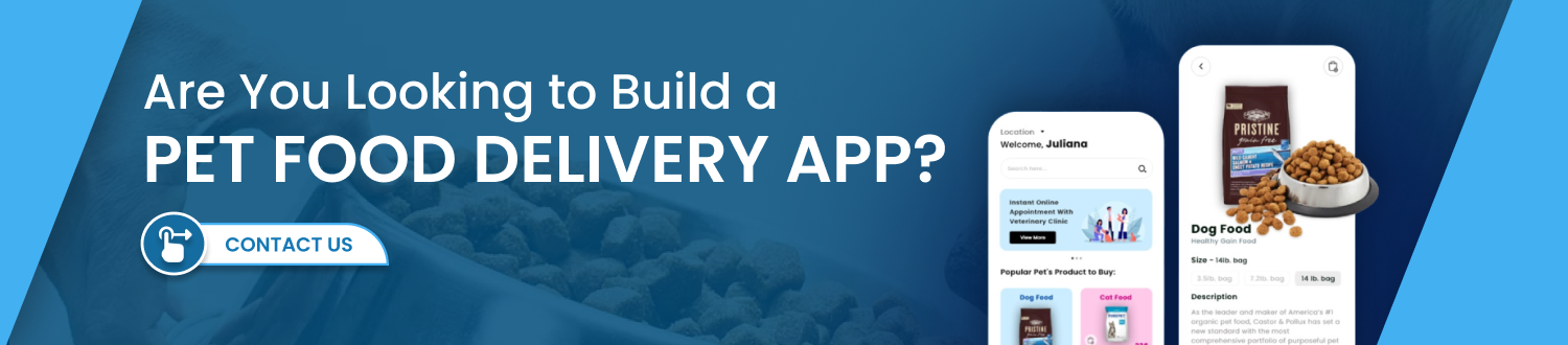 Build A Pet Food Delivery App CTA