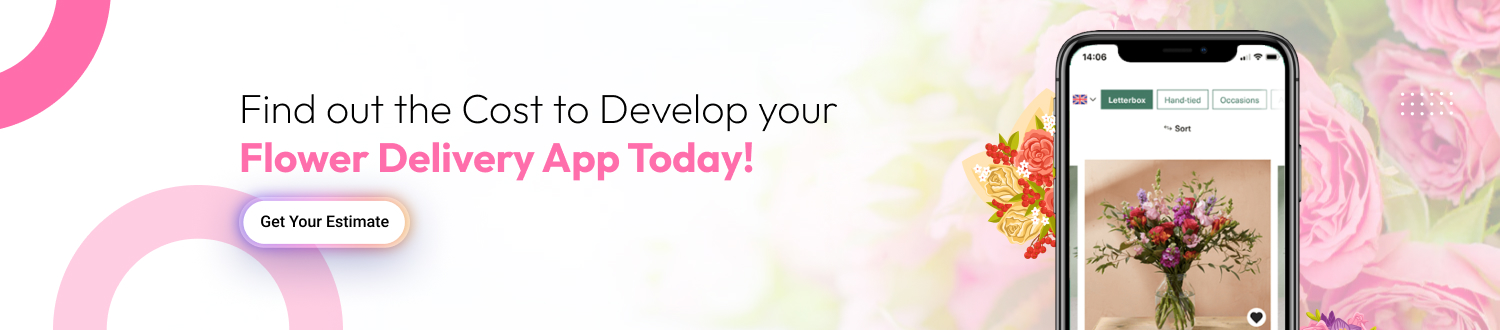 Cost To Develop A Flower Delivery App CTA