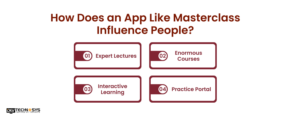 How Does an App Like Masterclass Influence People