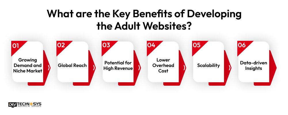 What are the Key Benefits of Developing the Adult Websites
