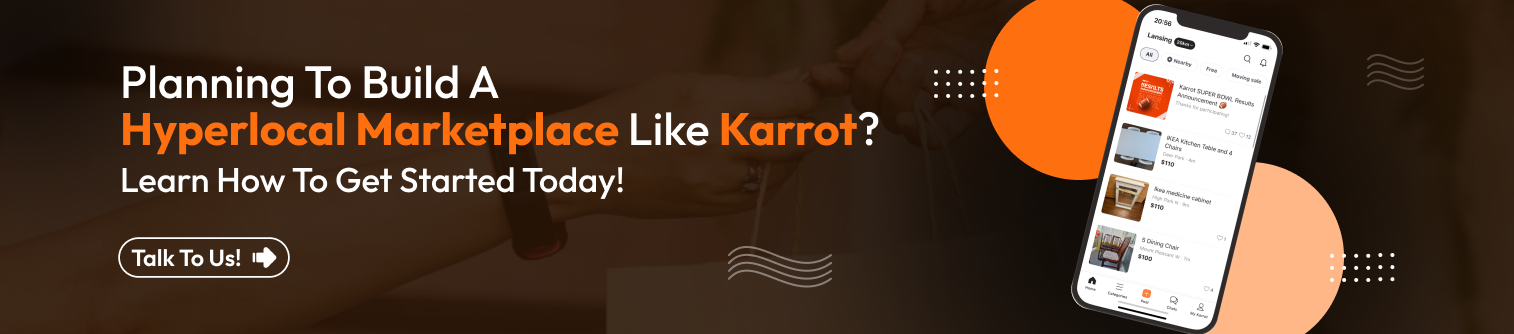 CTA Develop An App Like Karrot