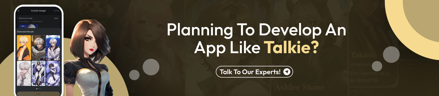 CTA Develop An App Like Talkie